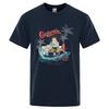 California Summer Time 1988 Prints Tshirt Men Women Casual Sweat Loose Tee Clothes Cotton Comfortable Soft Oversized Men T-Shirt