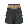 Cotton Canvas Bermuda Gg Insert Shorts 742850-XDCEY-1168