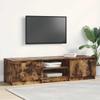 Vidaxl TV Cabinet, Smoked Oak, 140X40X35.5 Cm
