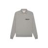 SS22 Long Sleeve Polo Men Tops Dark-Oatmeal FOG-SS22-522