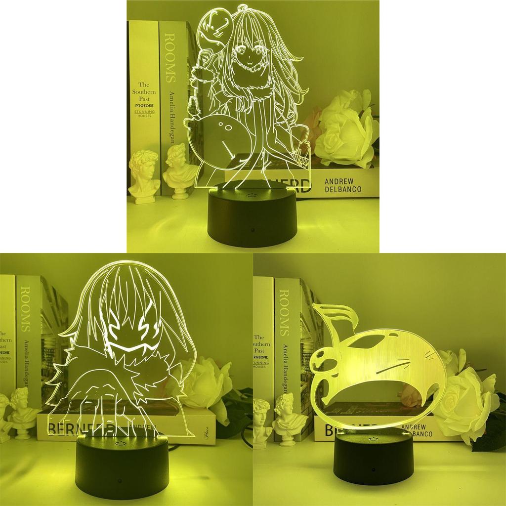 That Time I Got Reincarnated As A Slime Usb Night Light With Diy Function For Kids Room Decor