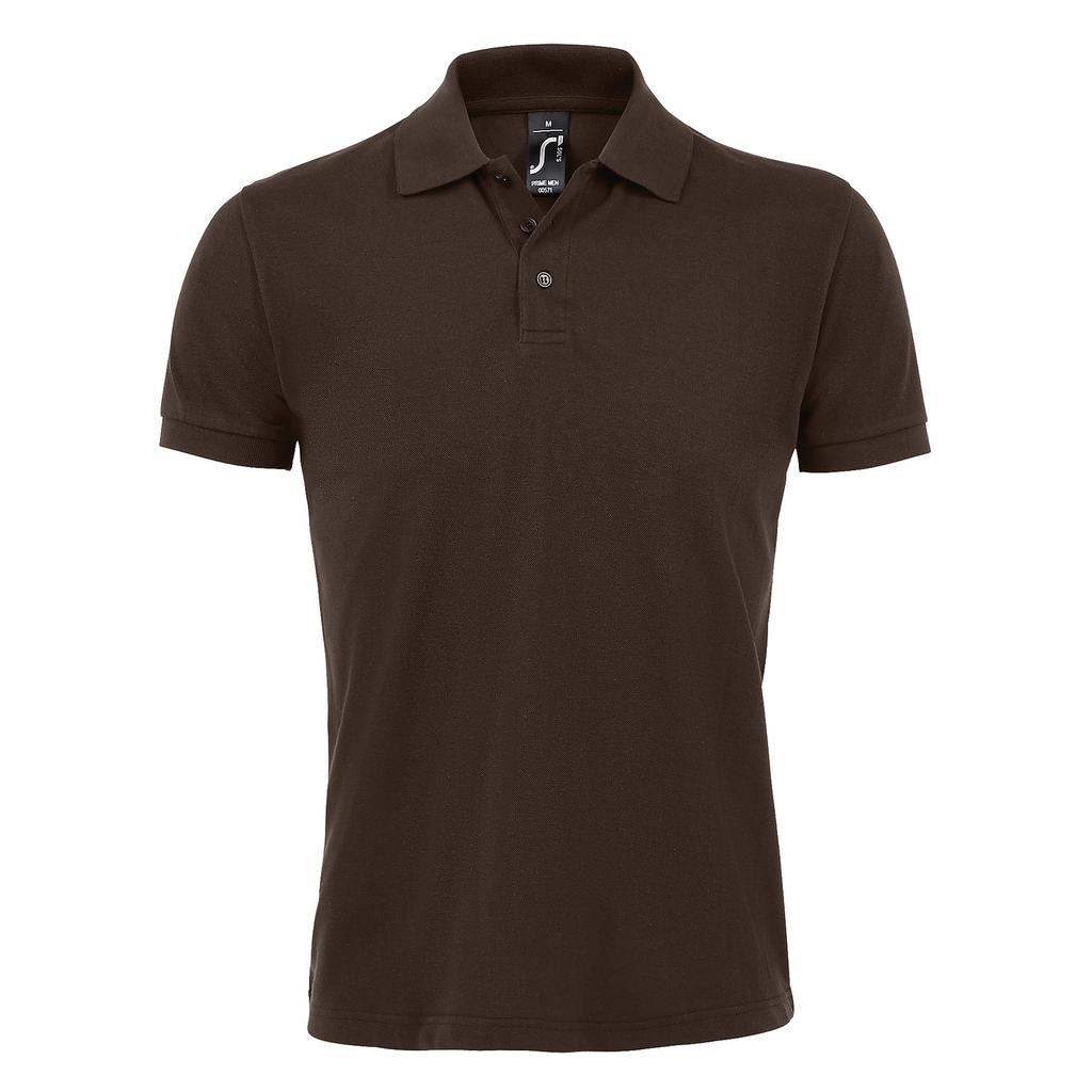 SOLS Mens Prime Pique Plain Short Sleeve Polo Shirt