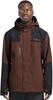 Bunda Jack Wolfskin Jasper 2l Jkt M (1108373) Bunda Pánská Nepromokavá bunda hnědá hot choc