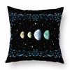 Home Decor Moon Phases & Magical Creatures Pillow Covers Pattern Cushion Cover Suitable For Sofa Bedroom Car Pillow Cover