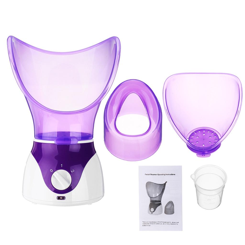 Facial Spa Face Steamer Deep Pores Cleanser Mist Steam Sprayer Spa Sauna Skin Vaporizer Beauty Instrument with Skin Care Tools New
