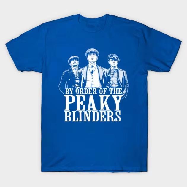 2026 Peaky Blinders - Gangster Family Graphic Men's T-Shirt Unisex O-Neck Cotton Short Sleeve Y2k Oversiz Y2K