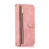 Zipper Card Slot Phone Case For Samsung Galaxy Z Fold 7 6 5 4 3 FOld7  Fold6 5G Screen Protect Stand Leather Wallet  Cover