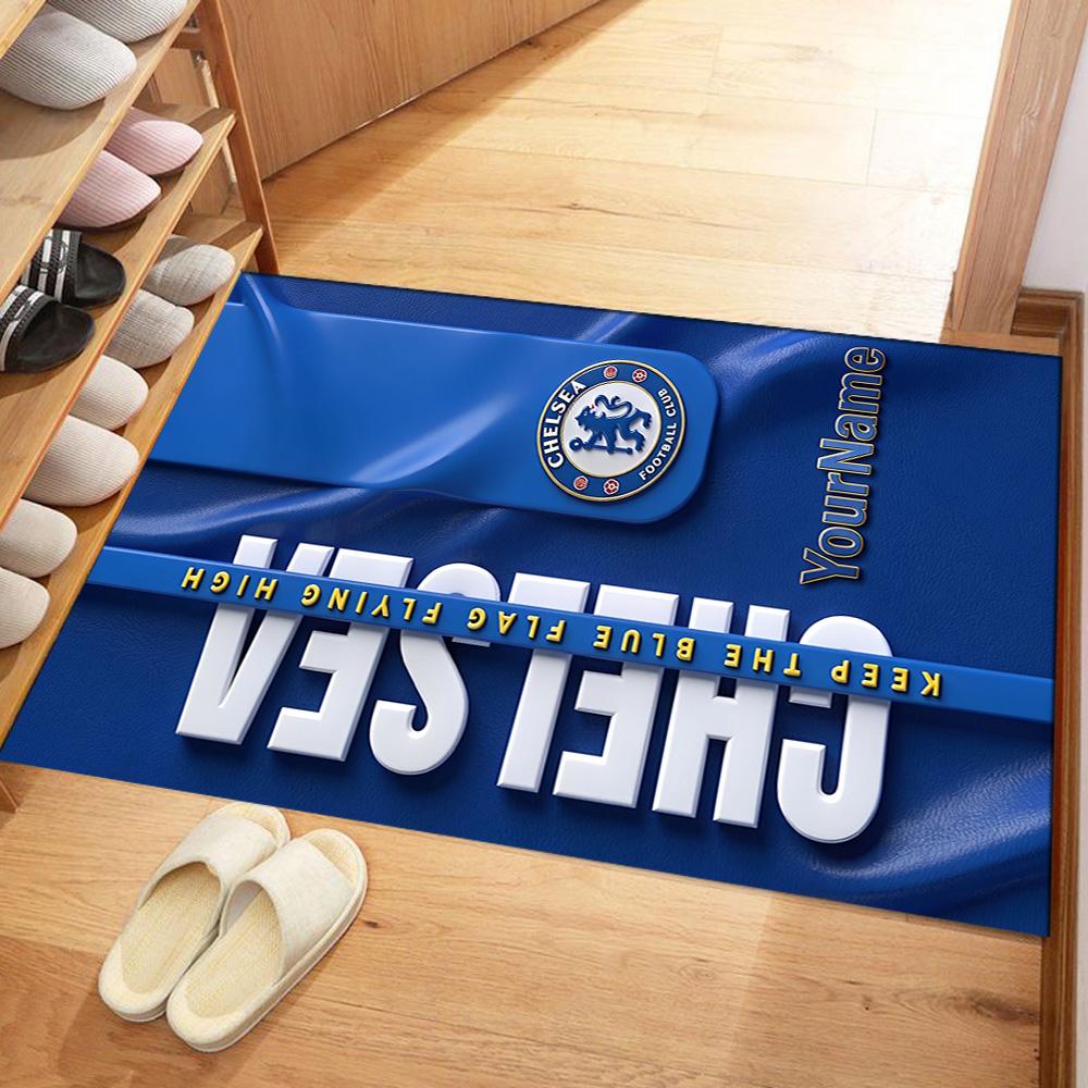 Chelsea Customize Your Name Carpet Perfect for Balcony Entryway Game Room Study room Anti-slip Rug Office home decor