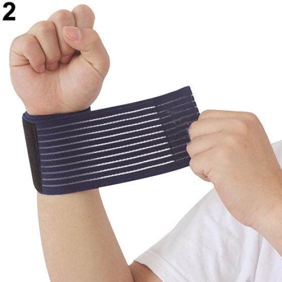 Premium Quality Elastic Wrist Ankle Hand Elbow Knee Brace For Gym Sports Support