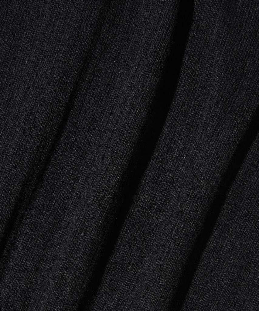 LEMAIN SECOND Classic Henley Neck Washable Short Sleeve Knit [Black]