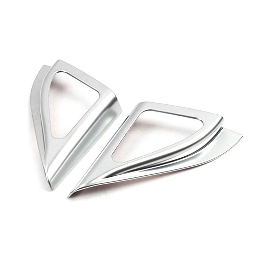 For Hyundai Creta IX25 2016-2018 Front A Pillar Audio Speaker Cover Frame Trim Car Decoration Accessories ABS Sticker