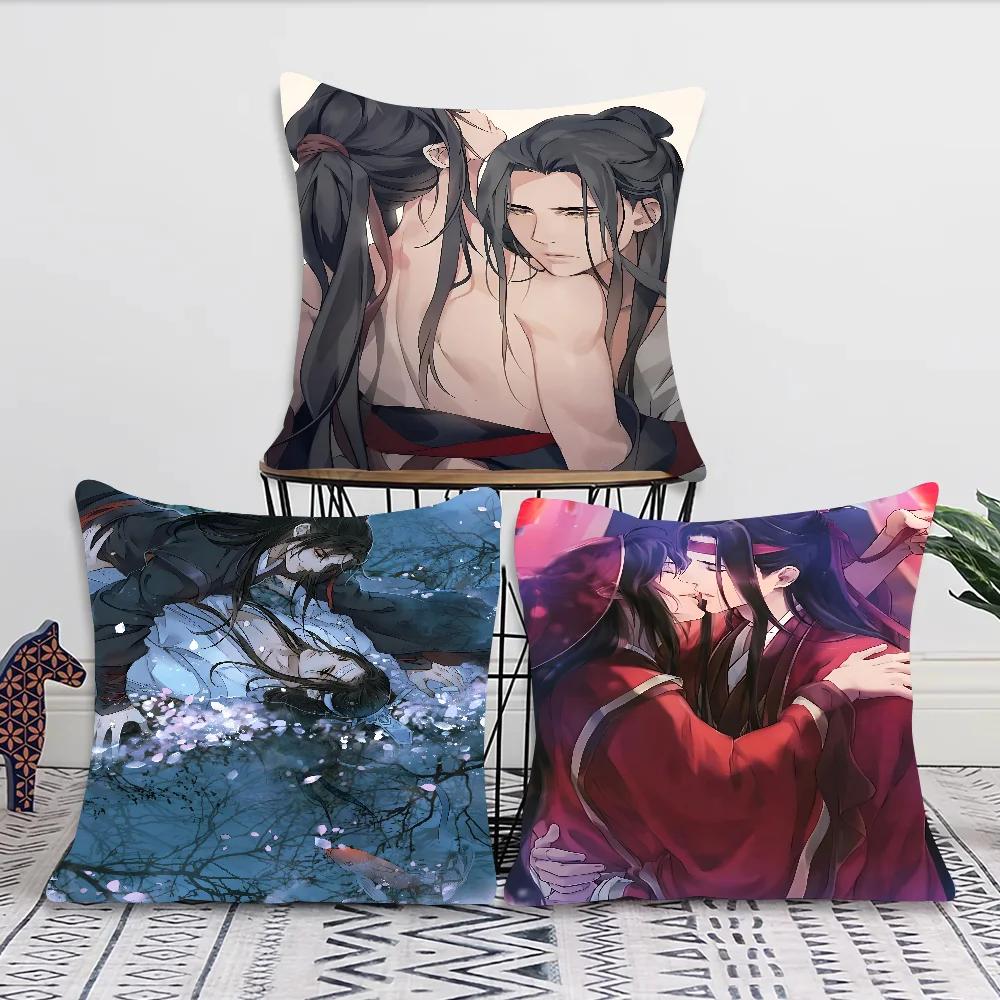 Anime Grandmaster Mo Dao Zu Shi MDZS Cuscino Camera da Letto Divano Comfort per il Tempo Libero Cuscino Auto Soggiorno Decorazione per la Casa