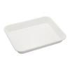 Nodahoro Vat Enamel Heat Resistant 21 Pieces 24.2 X 19.6 X 3.5cm Tray Cooking Made In Japan White VA-21W