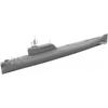 Tacom 1 350 Hotel Class Nuclear Submarine No. 658m Planner Plastic Model Tko6016 Submarine