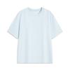 Li Ning Série Couleurs Chine Décontracté Simple Couleur Unie Col Rond Pull T-Shirt Manches Courtes Homme T-Shirt Bleu Folk AHSV145-5