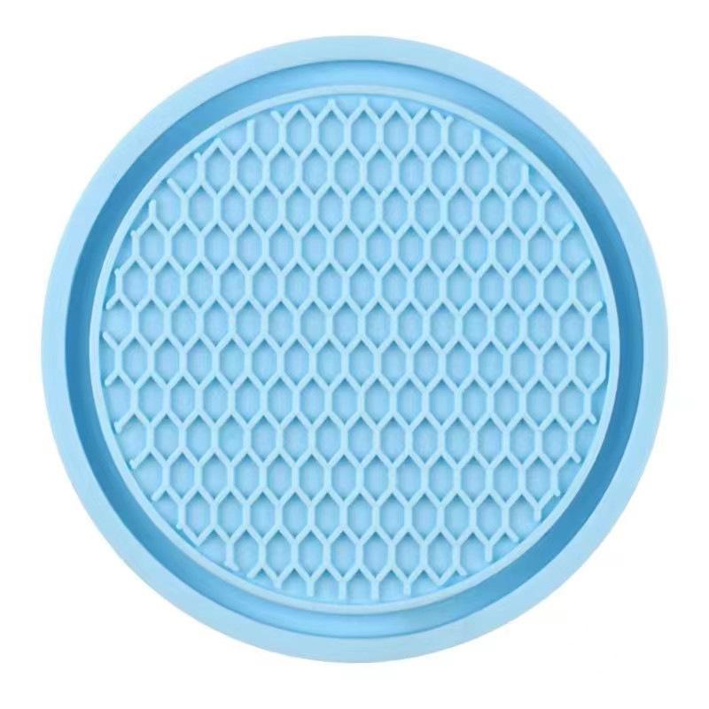 Car Coasters PVC Travel Auto Cup Holder Insert Coaster Anti Slip Vehicle Interior Accessories Cup Mats