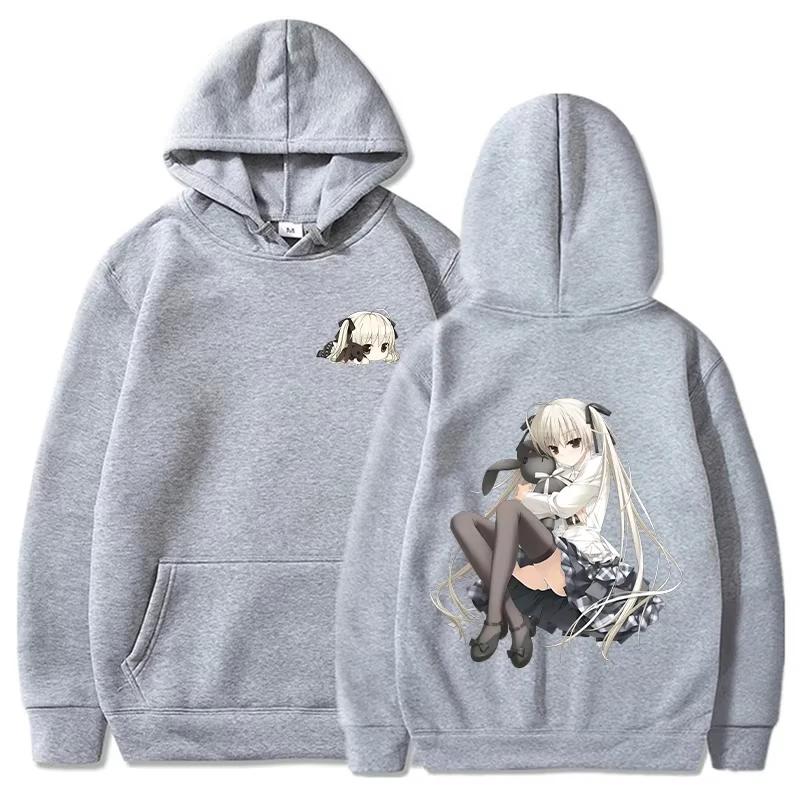 Kasugano Sora Hoodies Men Fashion Anime Character Printed Long Sleeve Sweatshirts Women Hoody Pullovers Sudaderas