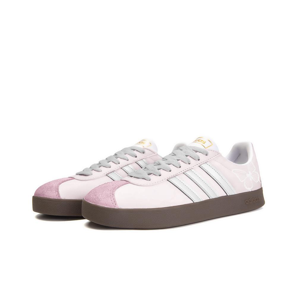 adidas Neo VL Court 2.0 Slijtvast En Lichtgewicht Lage top Skateschoenen Unisex Roze ID6015(Team354-)