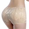 Fake Hip Padded Butt Underwear High Waist Push Up Underwear Seamless Body Shaping Underpants Women