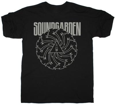 Soundgarden Logo Saw Black Unisex T-Shirt