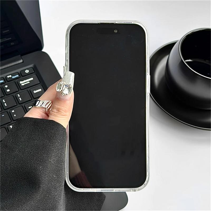Koreaanse luxe plating glitter vlinder shell patroon telefoonhoesje voor iPhone 15 14 13 12 Pro Max 11 lens beschermende bumperhoes