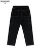 Deogdaibeu Stitch Carpenter Pants Black