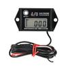 LCD digitálny tachometer plynový motor Tachometer/počítač hodín Resetovateľný tester otáčok pre 2/4-taktný motor