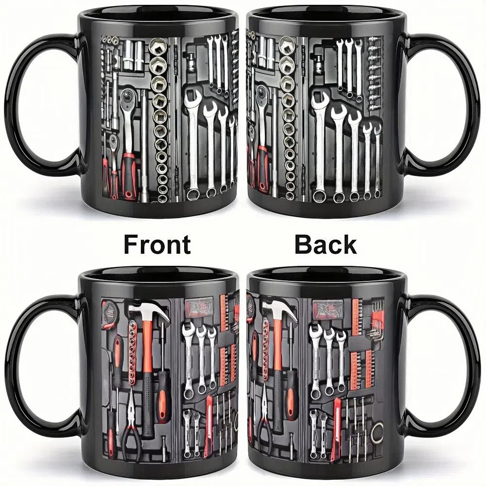 325ml Coffee Mug Toolbox Design Mechanic Mug Funny Mechanic Water Cup  Auto/Car Mechanic Gift