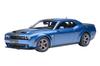 AUTOart 118 Dodge Challenger SRT Super Stock 2023 (Pearl BlueCarbon Black Stripe [FROSTBITE]) Finished Model 71767