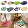 Dopamine Leaves Doormat Non-Slip Bathroom Mat Creative Floor Mat  for Bathroom&Toilet Decoration