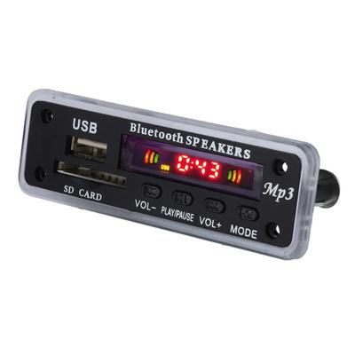 Autokõlari FM-raadio Turvalisus Digitaalkaart Traadita Bluetooth-ühilduv MP3 dekooderi moodul