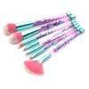 High Quality 7-Piece Makeup Brush Set Custom Logo Private Label Cosmetics Fan Brushes for Face & Eye Makeup