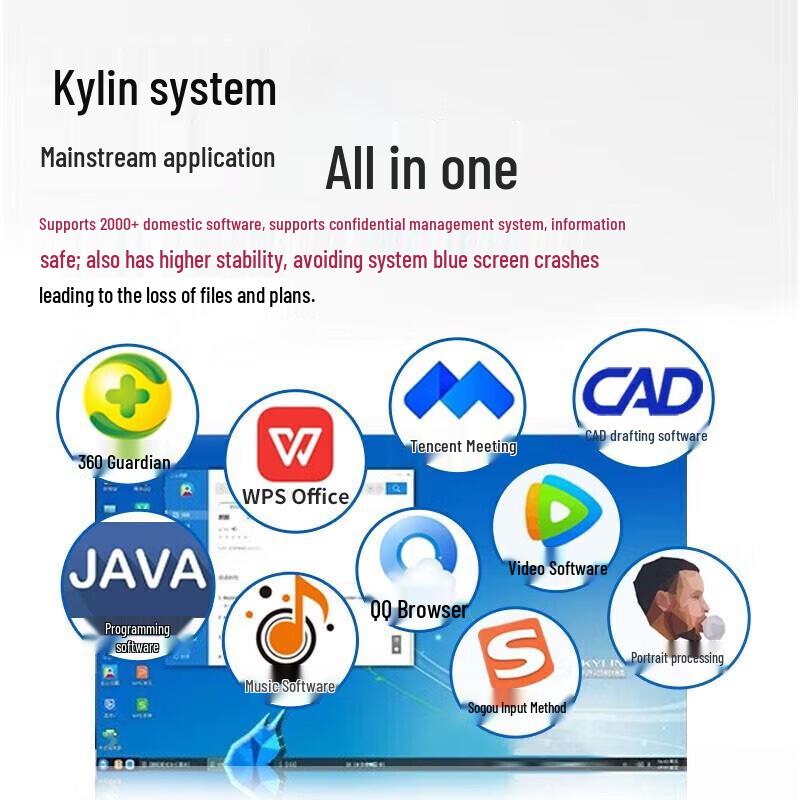 Lenovo Kaitian M90f G1s מחשב שולחני מסחרי (גרסת CN)