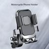 Support de téléphone pour moto et scooter, utilisation à une main et support de téléphone rotatif à 360 ° pour moto et scooter