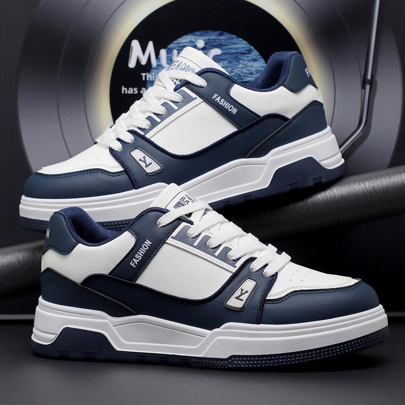Men 's Casual Four Seasons Fashion Skateboarding Students Comfortable Sneakers Boys Trending Soft Sole Breathable Shoes