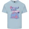 Climate Change Support Your Local Planet Unisexs Light Cotton TShirt