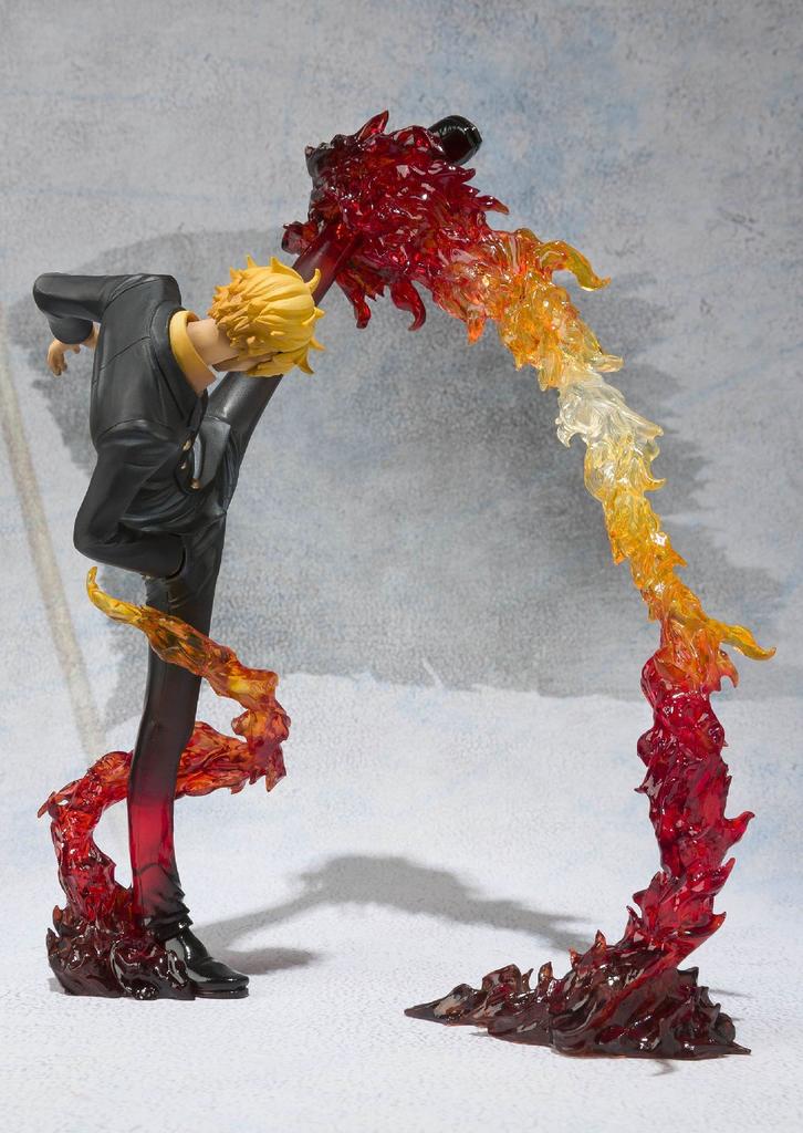 TAMASHII NATIONS Figuarts ZERO Sanji Style Beine Garyu Tenten Jump Flamberge -Battle Ver.Demon Shot-(Teufelsschuss)
