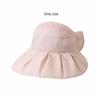 Korean Fashion Sun Protection Women Pearl Bucket Hat Anti-UV Windproof Big Brim Sun Hat All-match Beach Cap Women Men