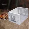 Automatic Continuous Cycle Mouse Trap Reusable Stainless Steel Large Rat Trap High Sensitivity Single Door Sliding Design Efficient Household Mouse