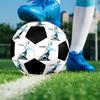 1PC Haaland Ultimate Forward Size 5 Soccer Ball PrahaIndoor Soccer Ball Colorful All Ages Machine Stitched PVC Competition Ready Durable High-Bounce