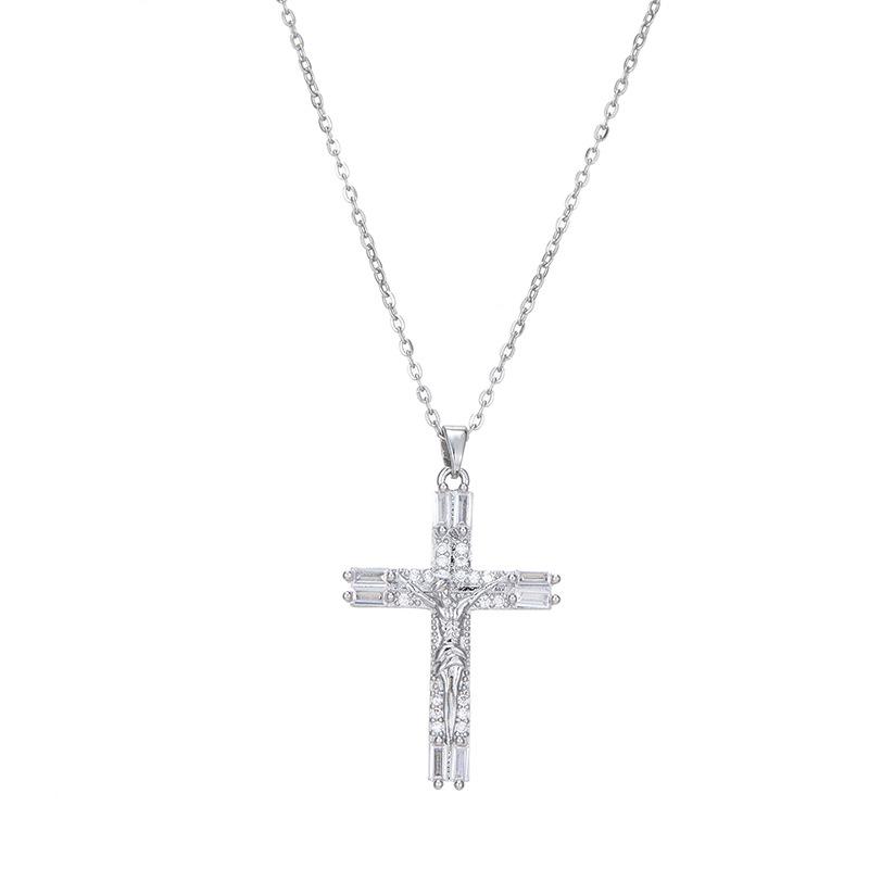 Cross Necklace Premium Versatile Personality Trend Men'S And Women'S Delicate Necklace Accessories