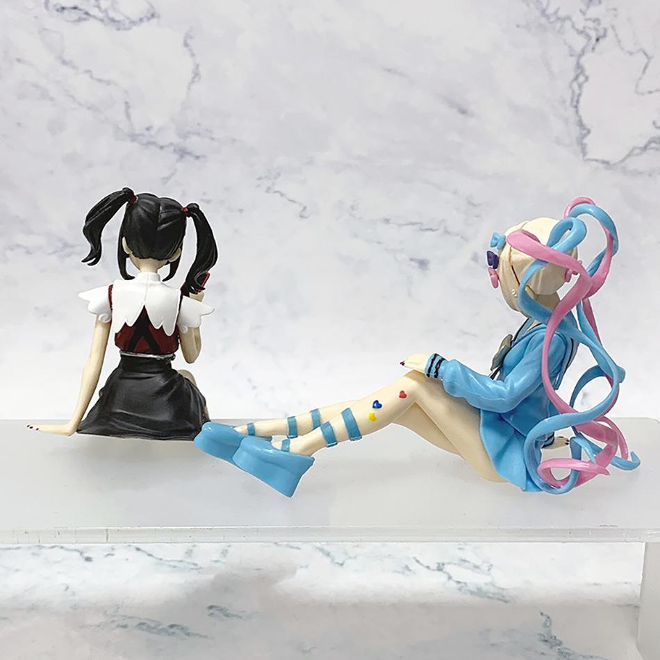 Anime Ame Chan figūriņas NEEDY STREAMER OVERLOAD Lietus figūriņas Jauka meitene Instant nūdeles PVC kolekcionējams modelis Dzimšanas dienas rotaļlietas