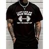 Fashion Trendy Casual Short Sleeve T-Shirt Crew Neck Printed Streetwear Top
