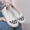 Old Beijing Cloth Shoes Platform Shoes Shallow Mouth Soft Sole Non-slip Breathable Casual Single Shoes One Pedal Lazy Comfortable Sports Shoes