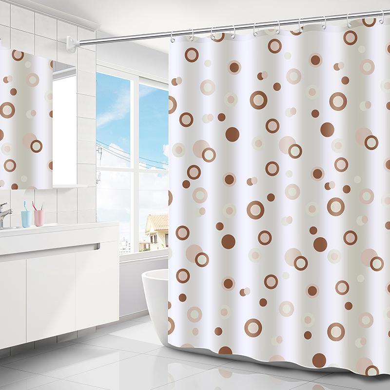 Waterproof and Moldy Shower Curtain, Used for Windows, Room Decoration, Home Decoration CDN