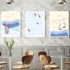 Vintage Ski Lift Art Posters and Prints Canvas Painting Skier Dream Gift Christmas Decoration Nordic Minimalist Room Home Decor