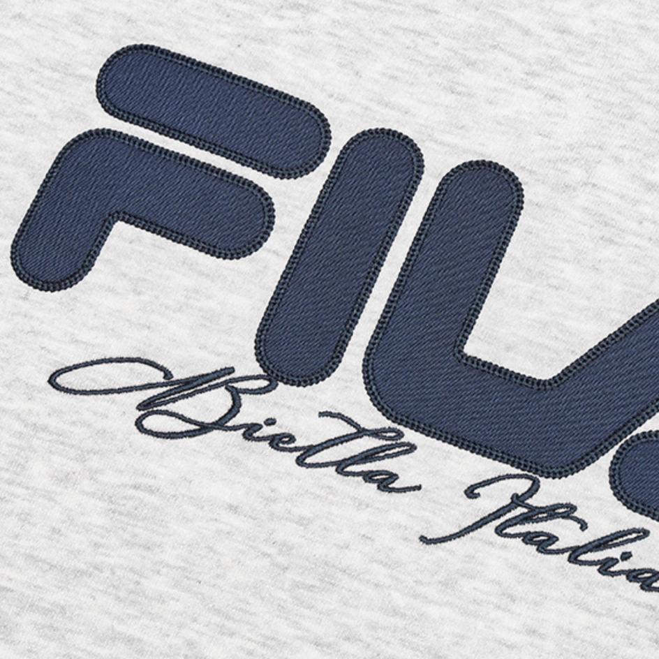 Fila Original Loose Fit Fleece Sweatshirt Unisex Sweatshirt Gray F51M449204F-MG