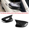 For NISSAN Altima 2013-2018 Sentra/Sylphy 2016- Mirror Cover Rearview Side Mirror Cover Wing Cap Exterior Rear View