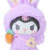 Sanrio Kuromi Plush Toy Fluffy Ears Rabbit Club Suitable for Ages 3 and Up 630683