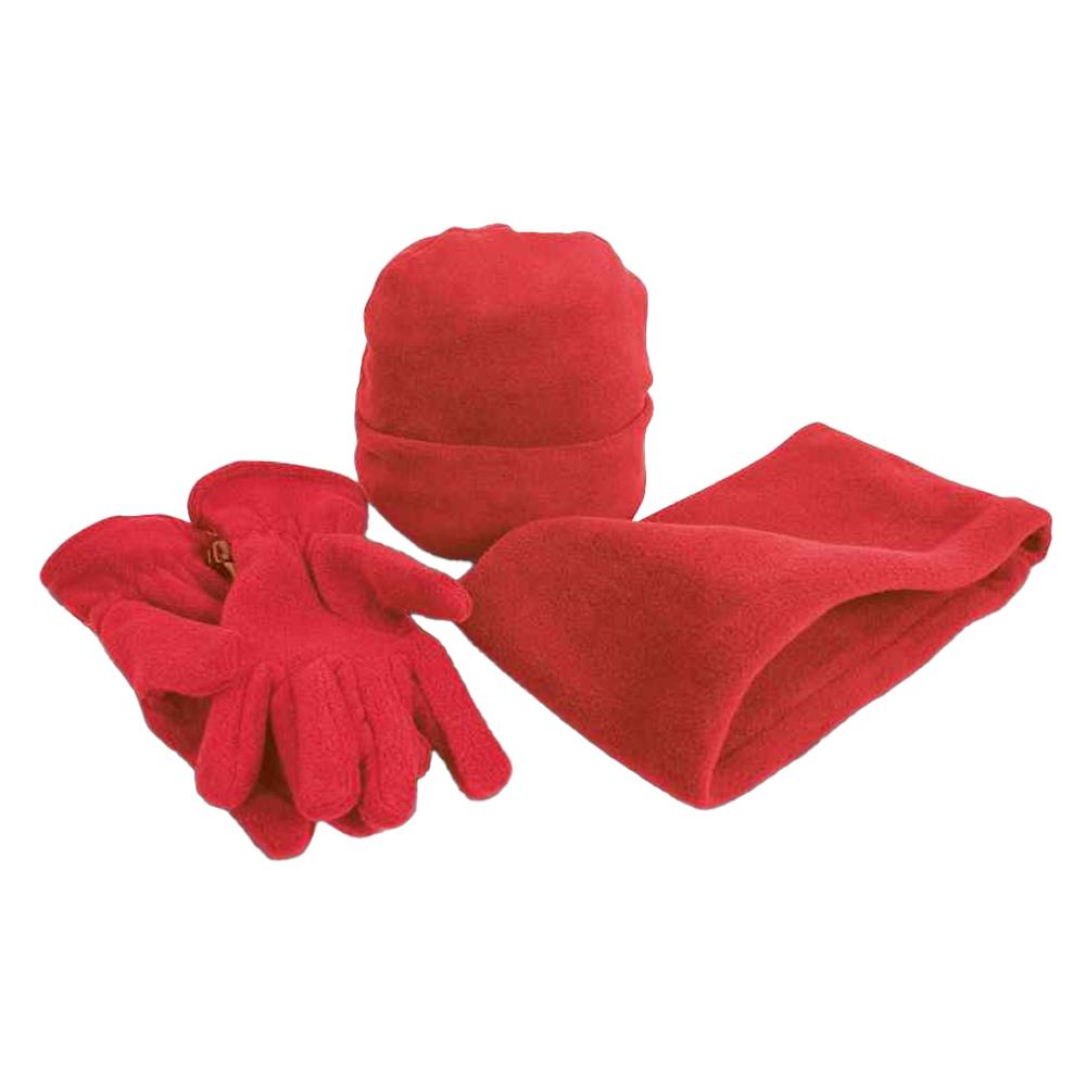 Conjunto de Chapéu, Luvas e Cachecol Polartherm Winter Essentials